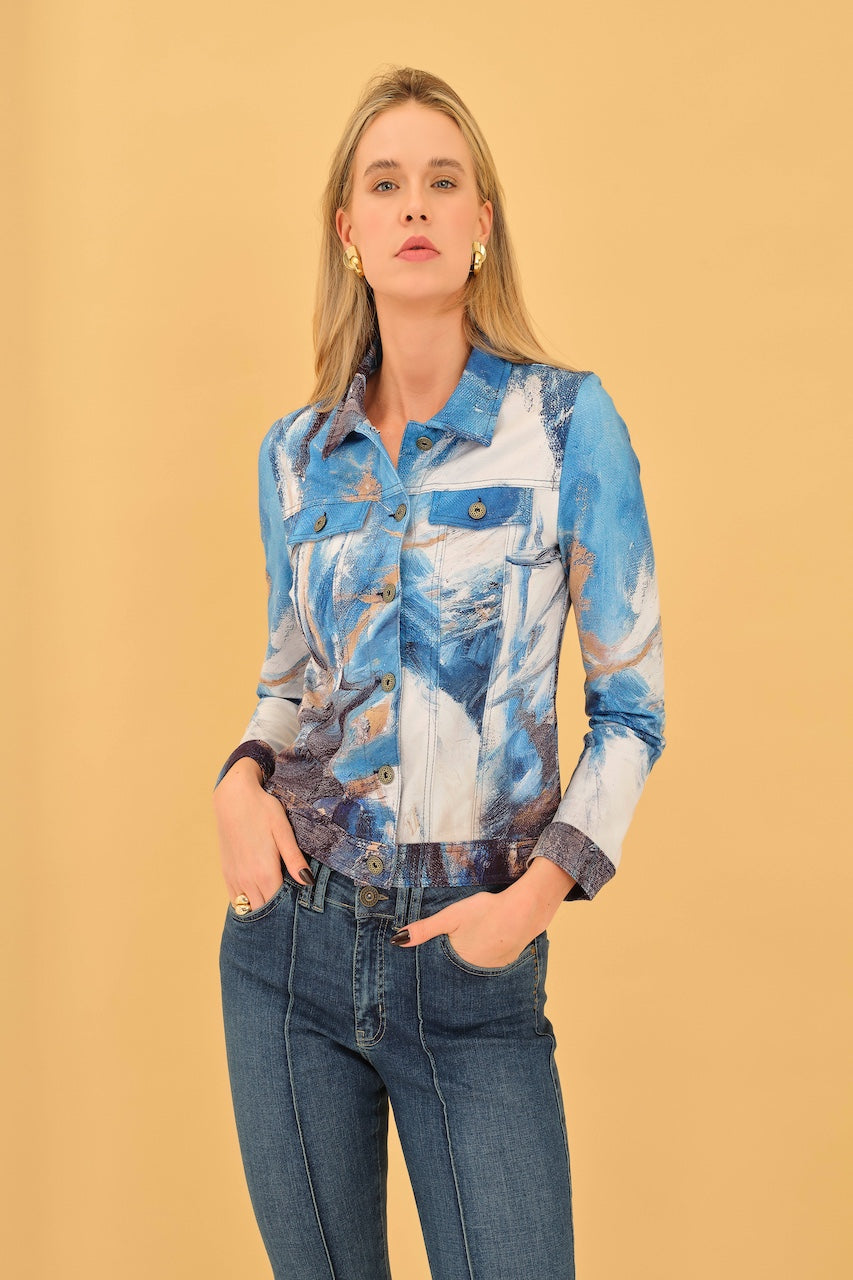 La veste en denim Dolcezza | 75677