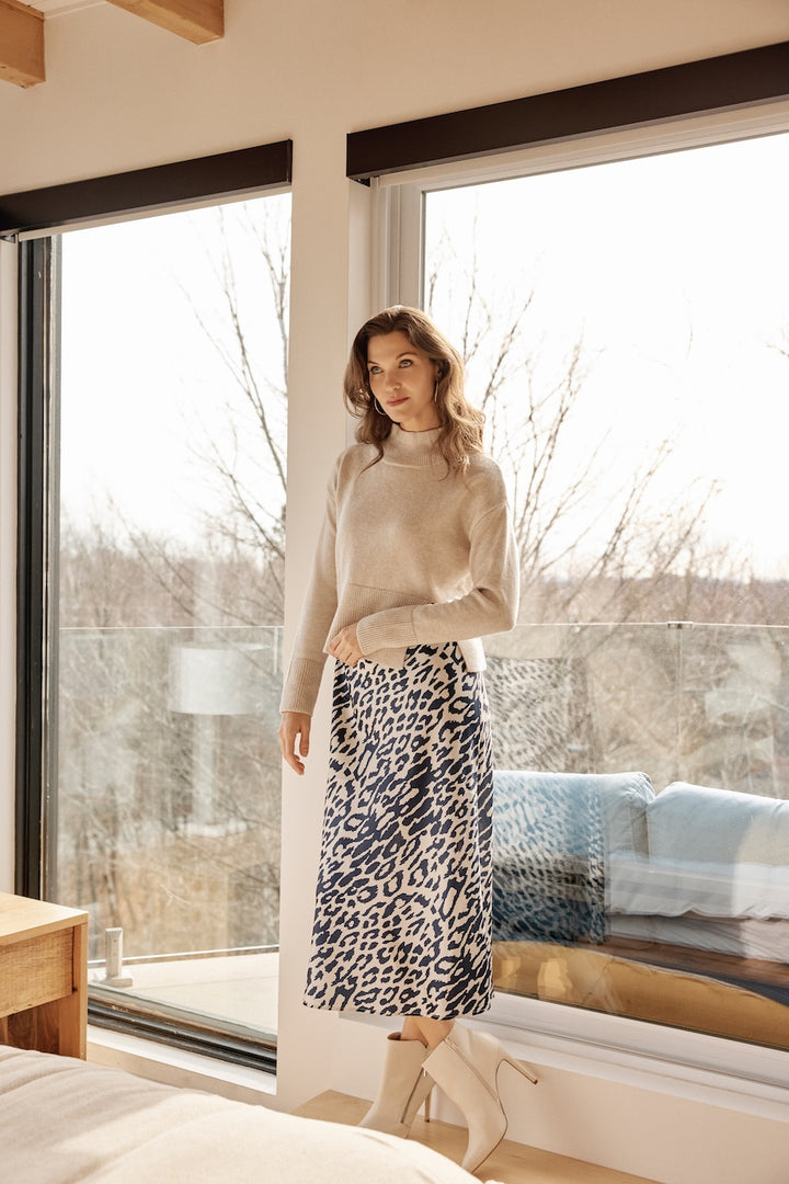 Le pull col montant Renuar | R6941-4301