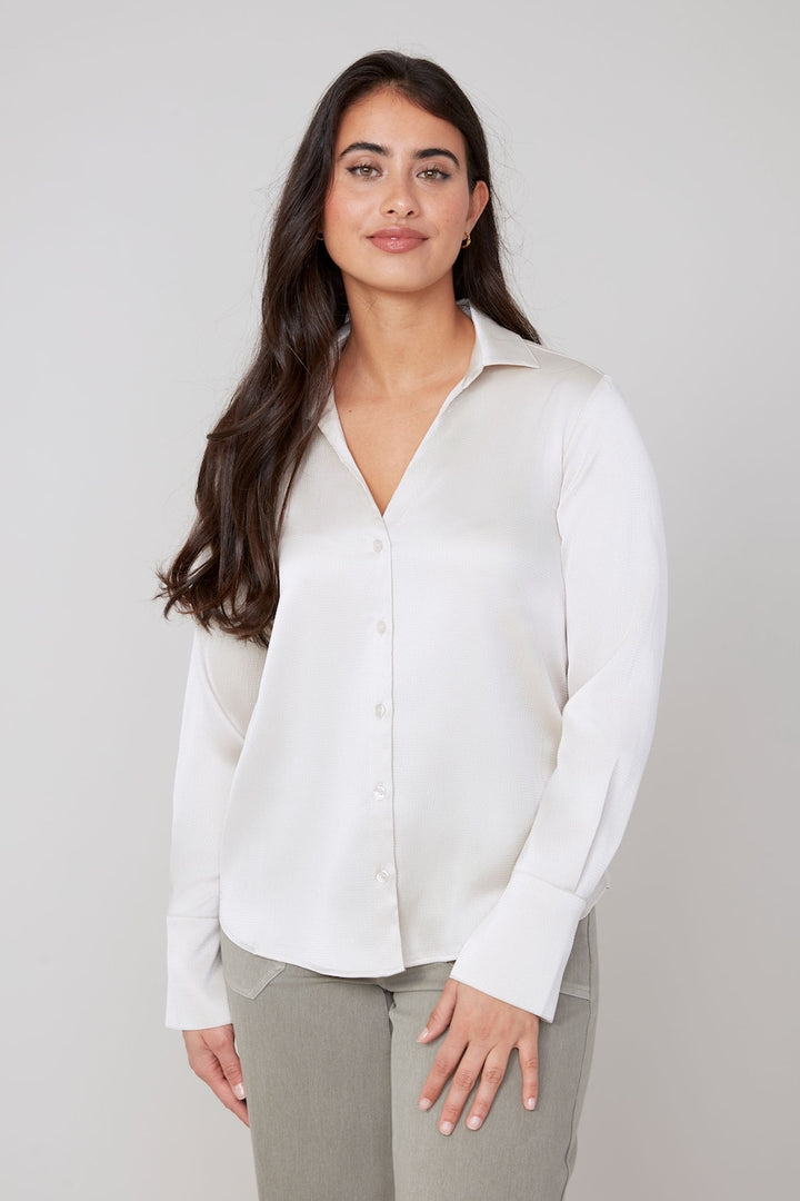 La chemise col cranté Renuar | R5198-373