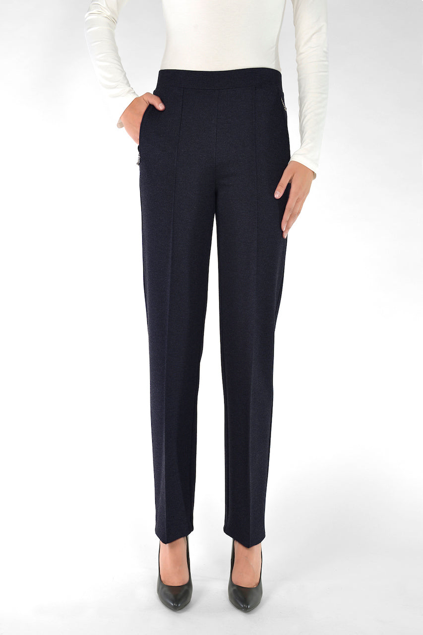 Le pantalon taille élastique Mode de vie | R158-2299