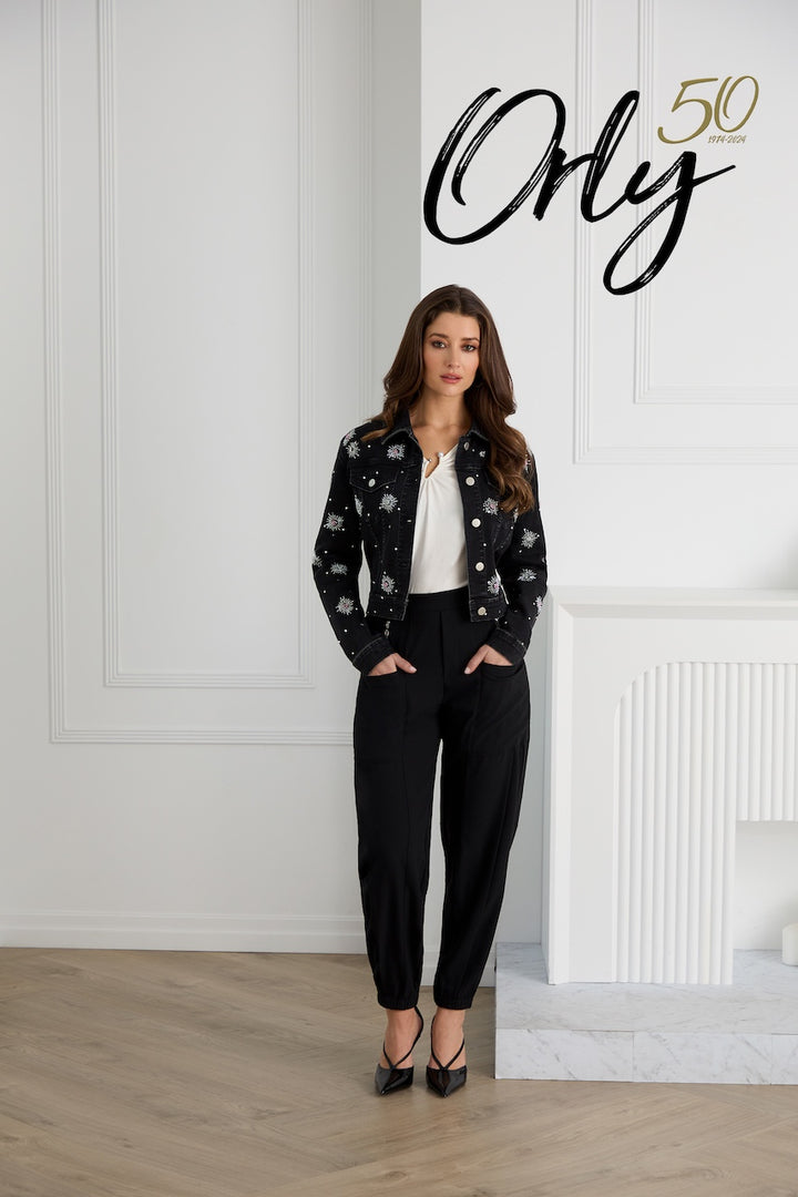 La veste courte à strass Orly | 252135