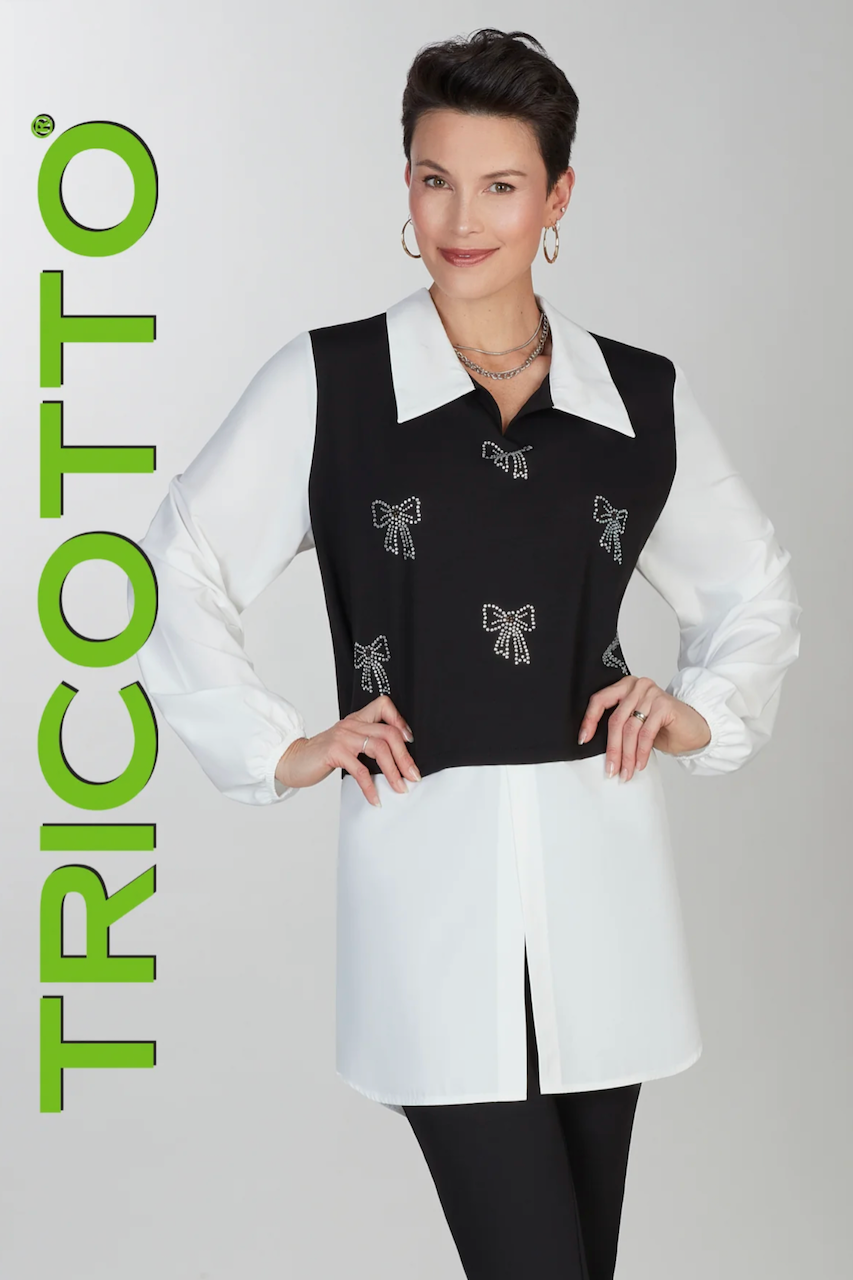 Le chemisier en maille Tricotto | T-571