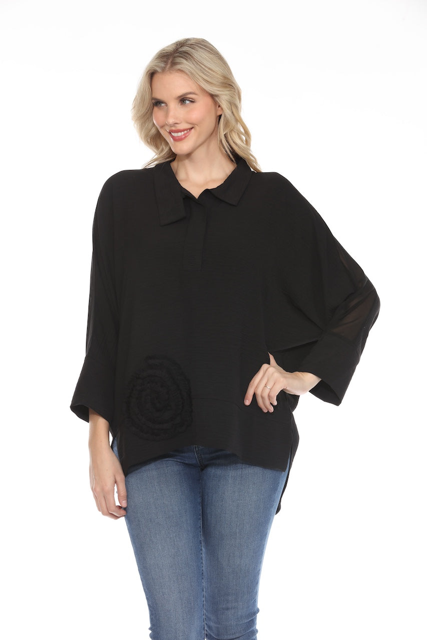 La blouse asymétrique Tango Mango | T6876