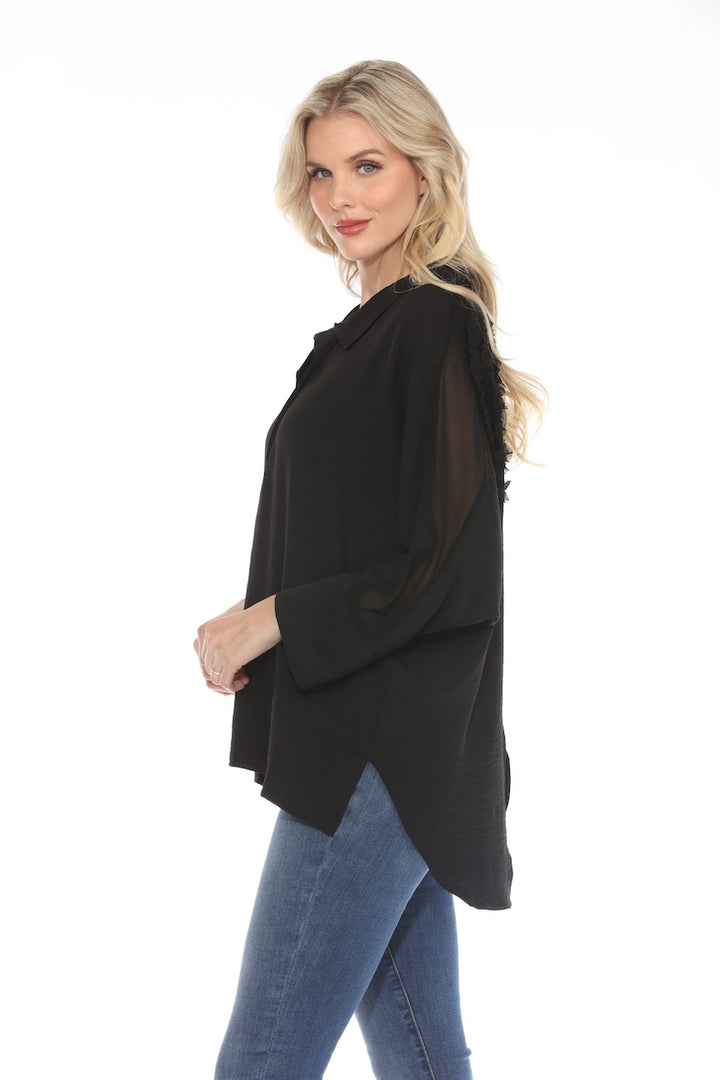 La blouse asymétrique Tango Mango | T6876