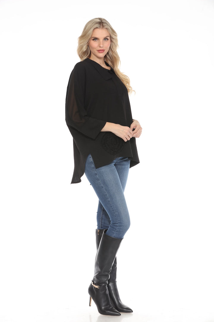 La blouse asymétrique Tango Mango | T6876