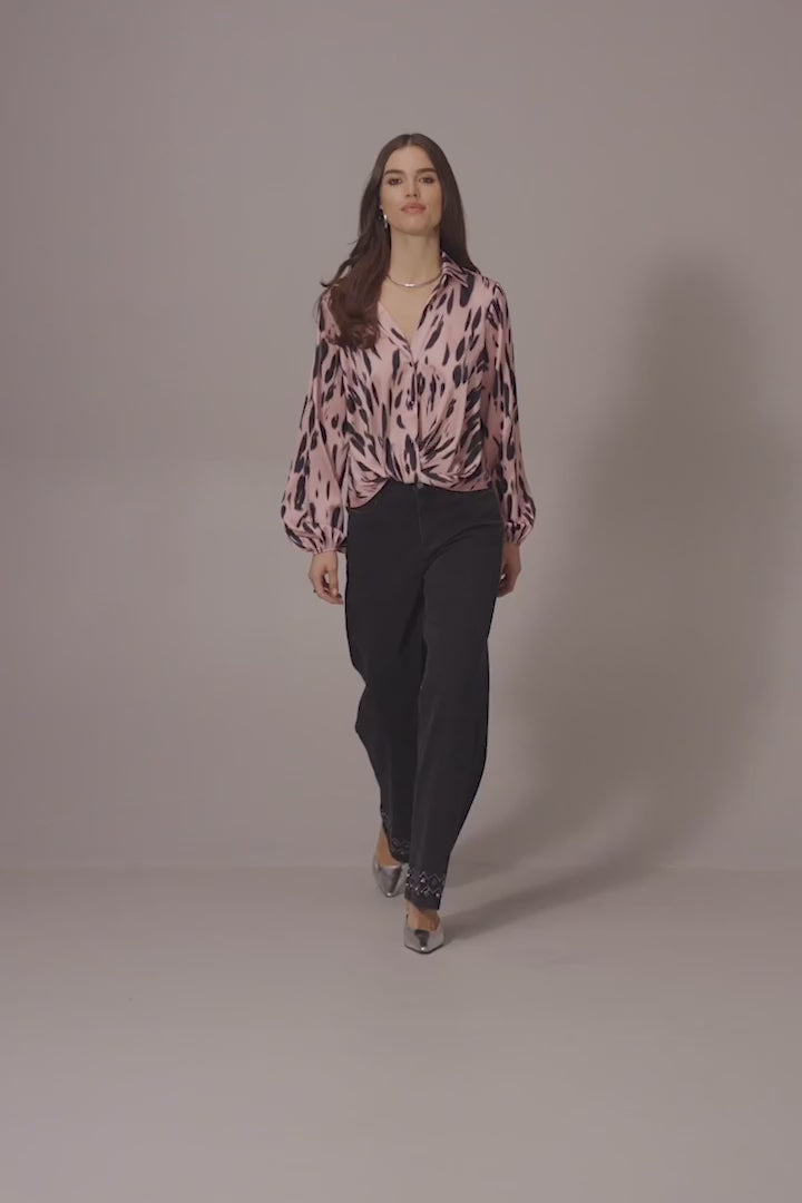 La blouse en satin Joseph Ribkoff | 253059