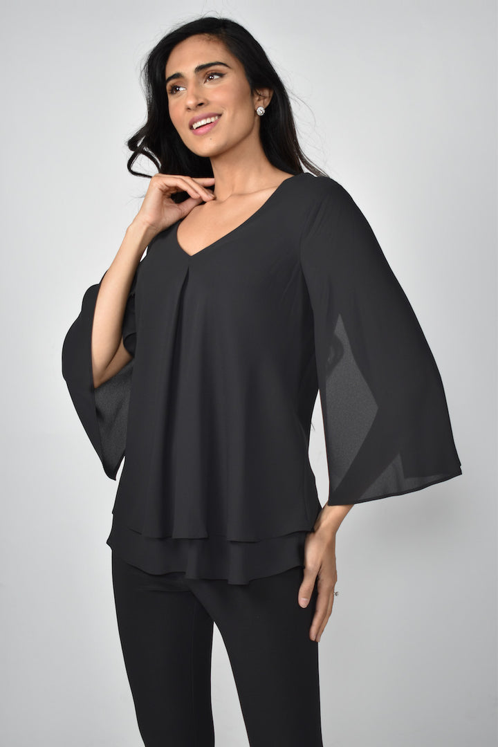La blouse étagée manches ample de Frank Lyman