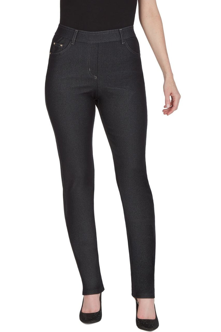 The fitted pull-on pants