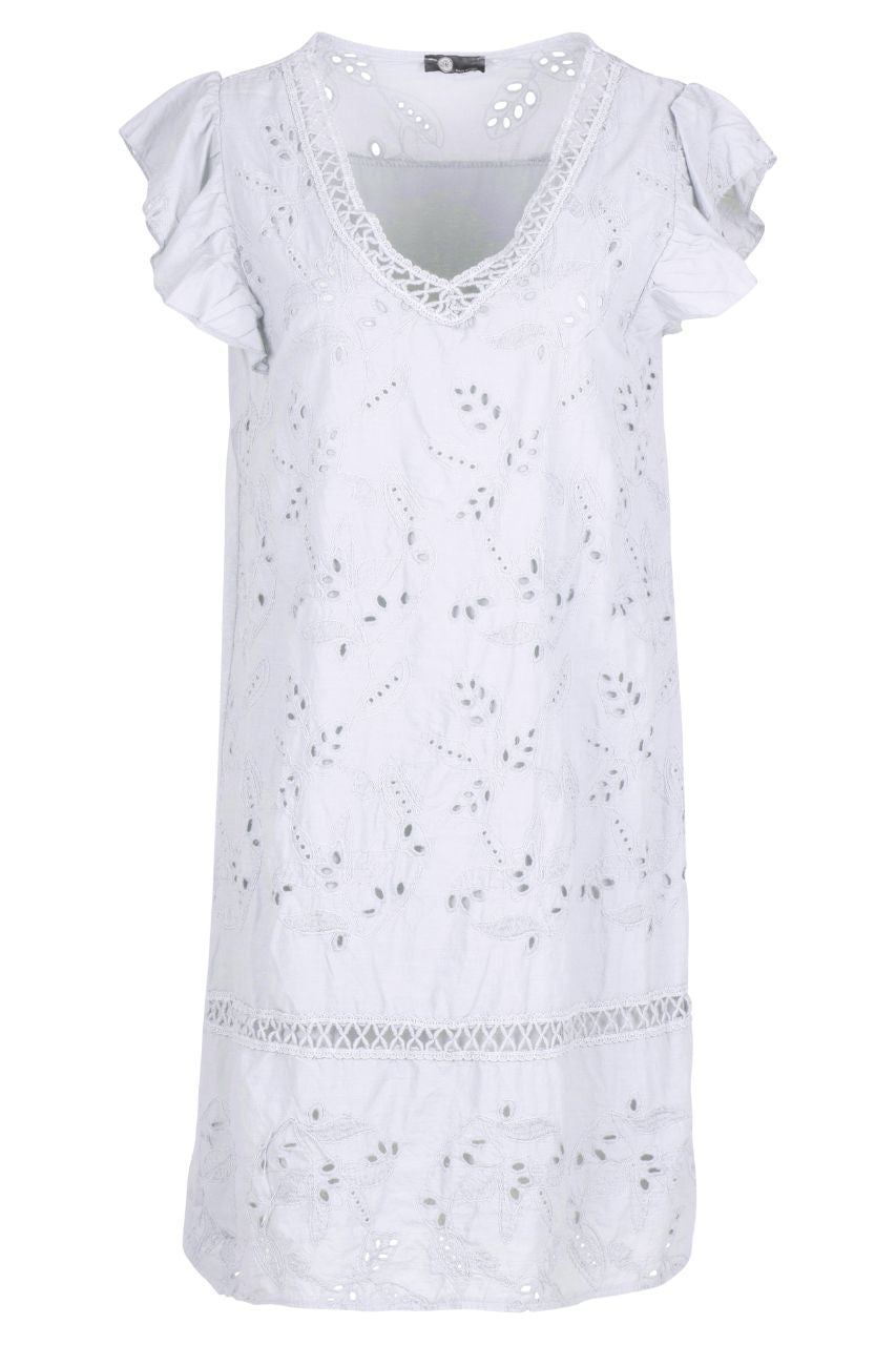 Embroidered dress - M made in Italy | 19-31175W