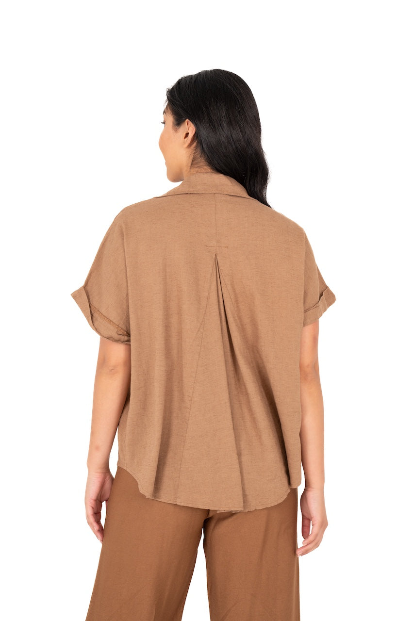 Linen top - M Made in Italy | 20-11213W