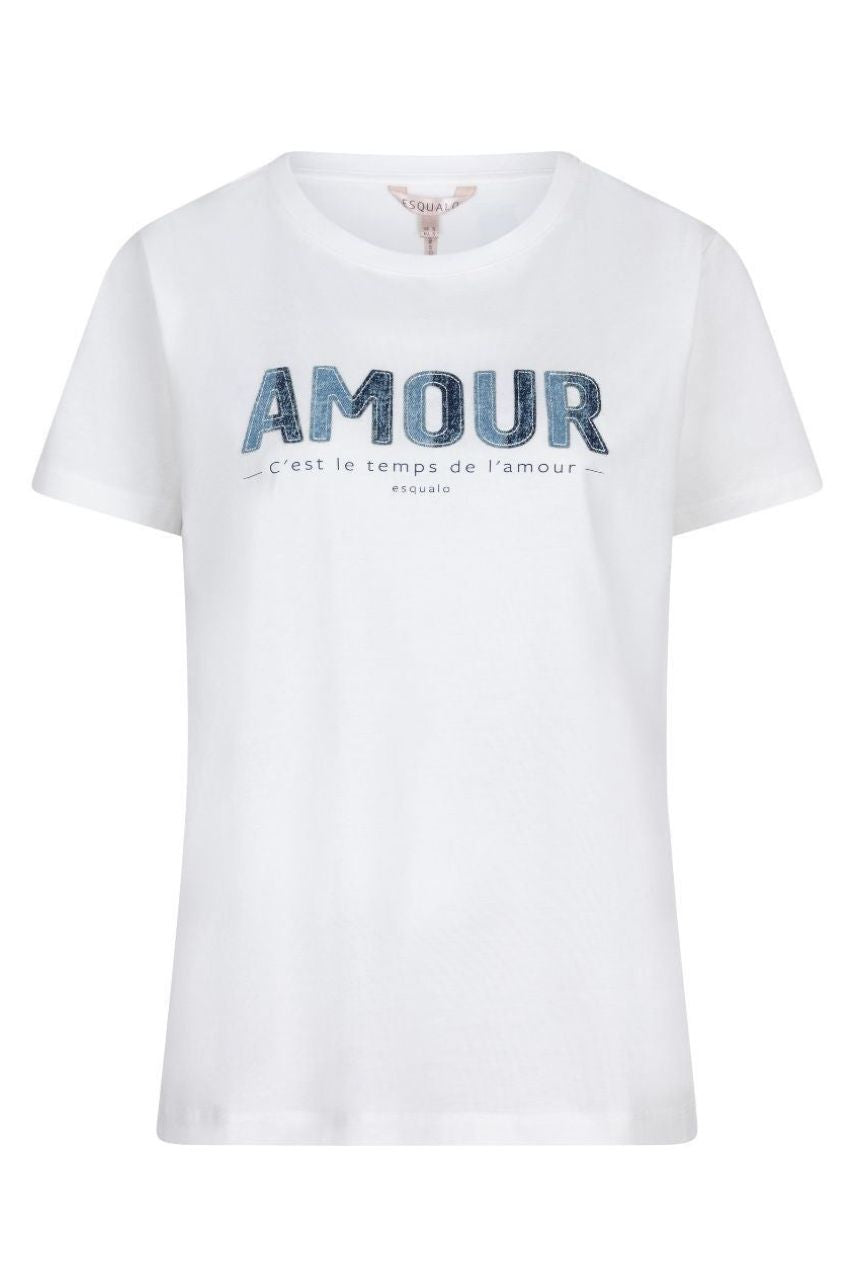 Le t-shirt « C’est le temps de l’amour » Esqualo | 2505017