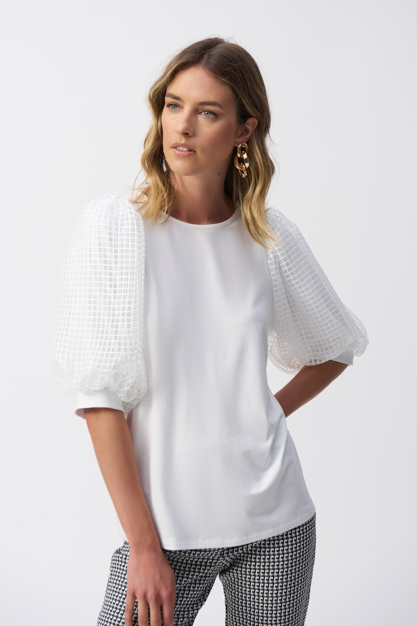 Le haut manches bouffantes Joseph Ribkoff | 251097