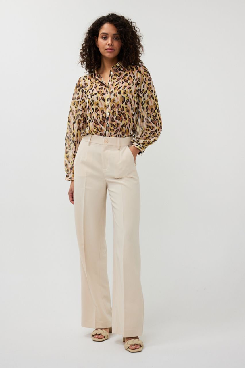 The Esqualo animal print blouse | 25.14001