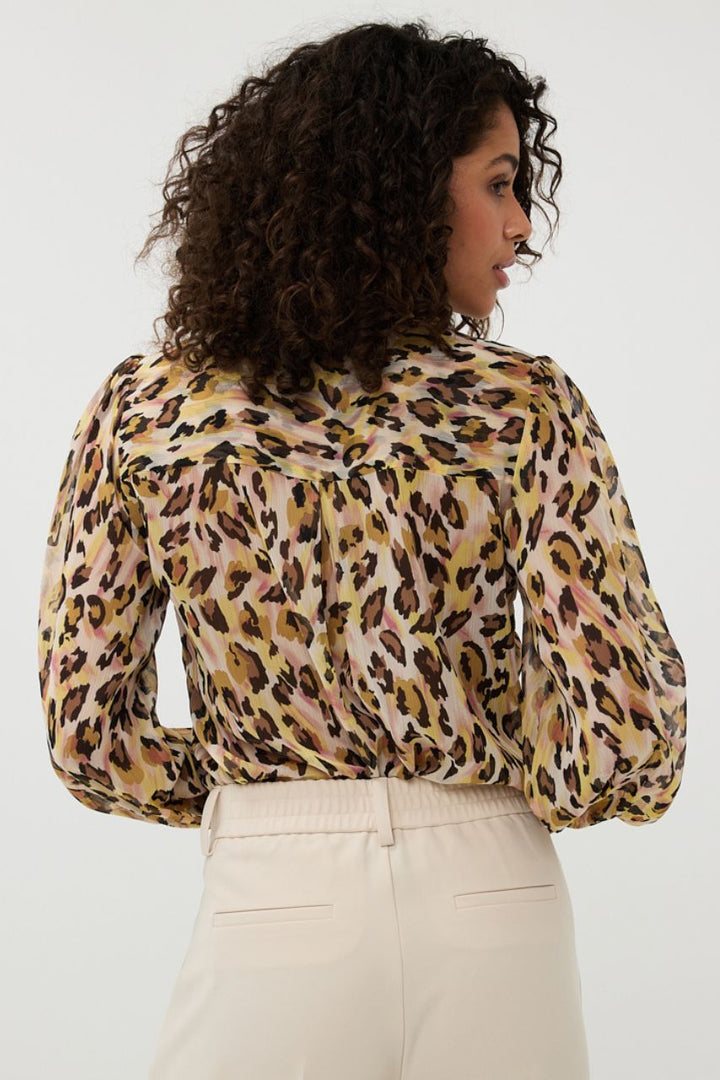 The Esqualo animal print blouse | 25.14001