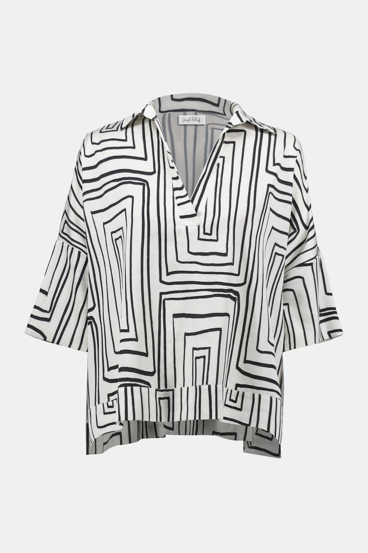 Le haut boxy en satin Joseph Ribkoff | 252060