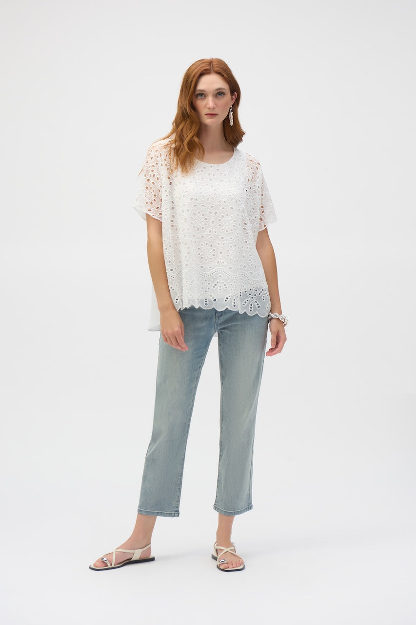Le haut boxy en georgette Joseph Ribkoff | 252069