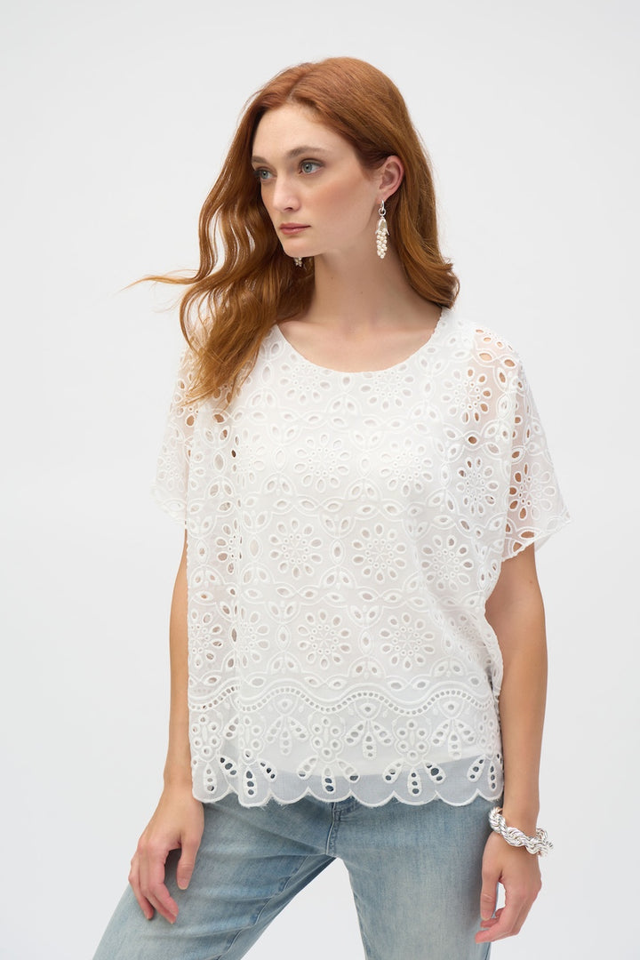 Le haut boxy en georgette Joseph Ribkoff | 252069