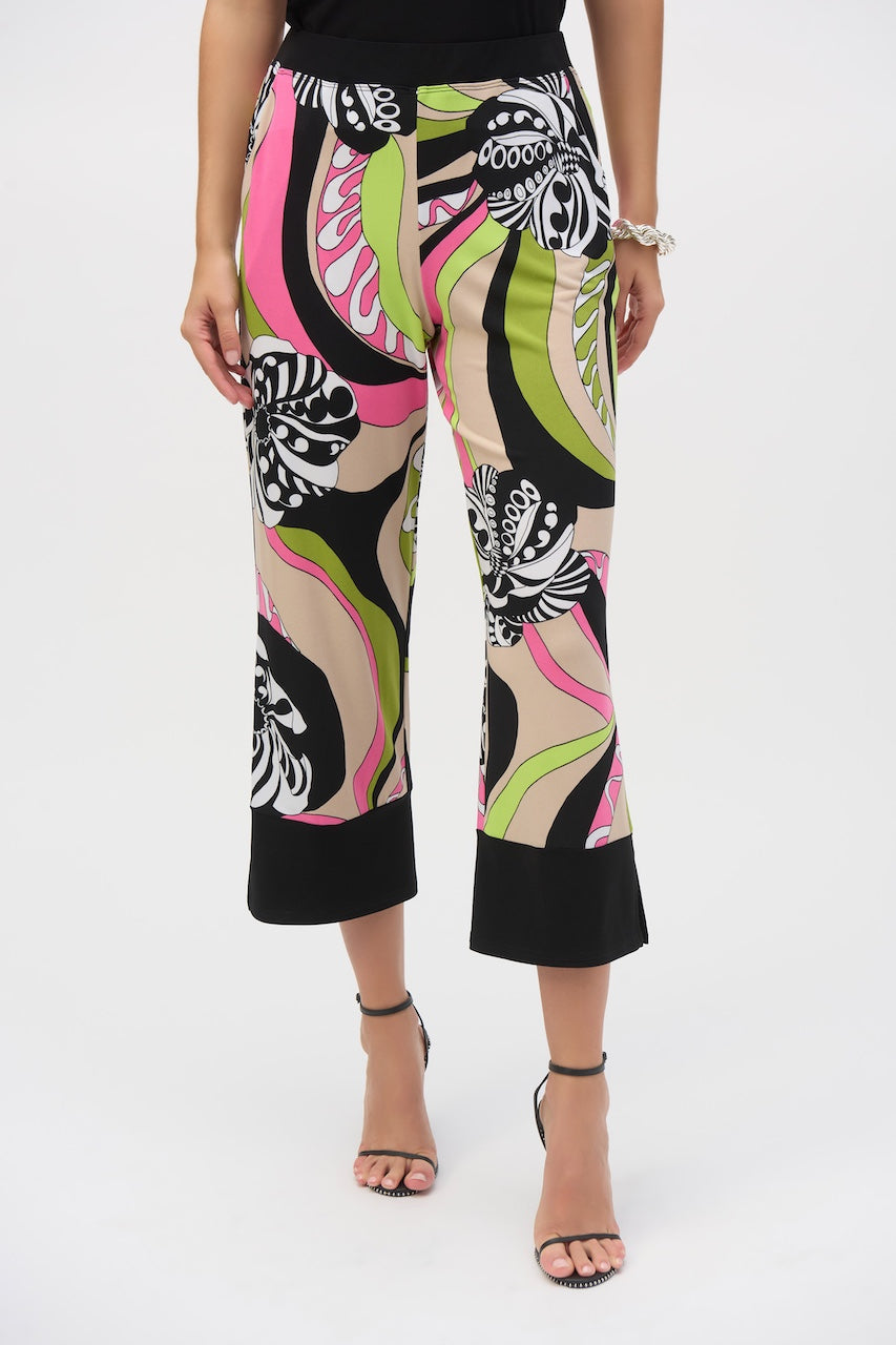 Le pantalon imprimé rétro Joseph Ribkoff | 252107