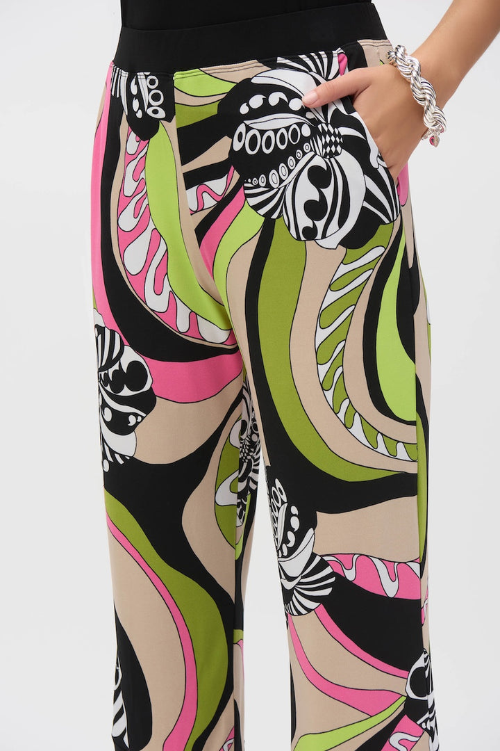 Le pantalon imprimé rétro Joseph Ribkoff | 252107
