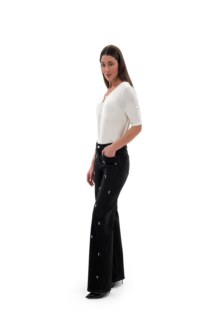 Le jean à perle Orly | 252168