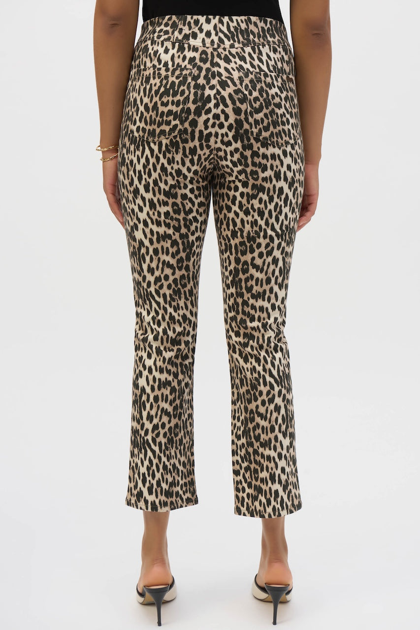 Jean extensible à imprimé léopard Joseph Ribkoff | 252907