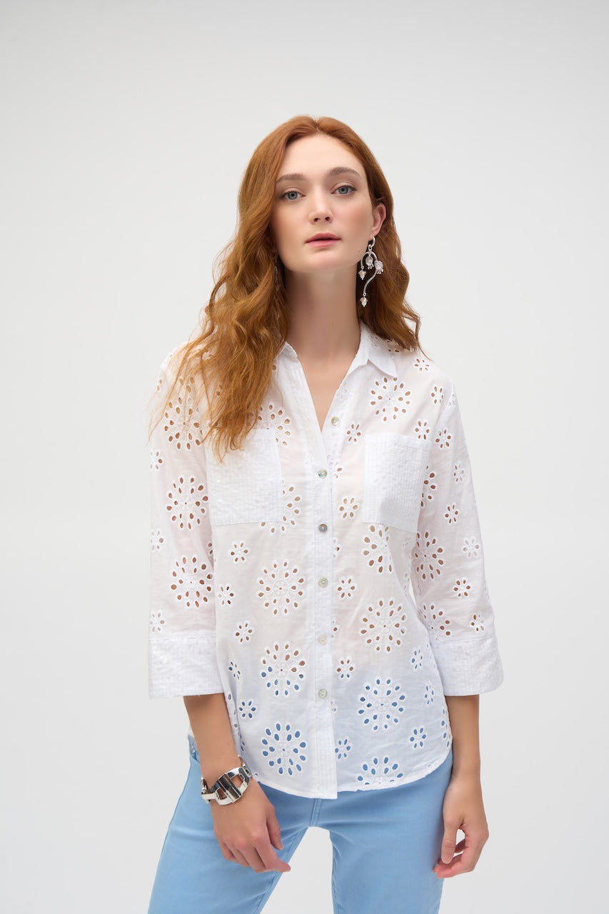 Joseph Ribkoff Embroidered Blouse | 252928