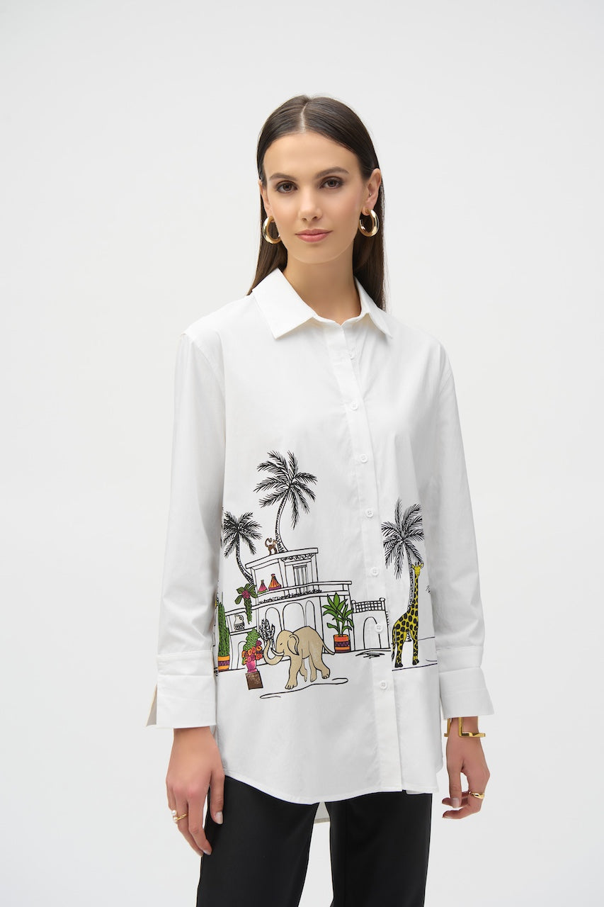 The expressive printed blouse Joseph Ribkoff | 252930