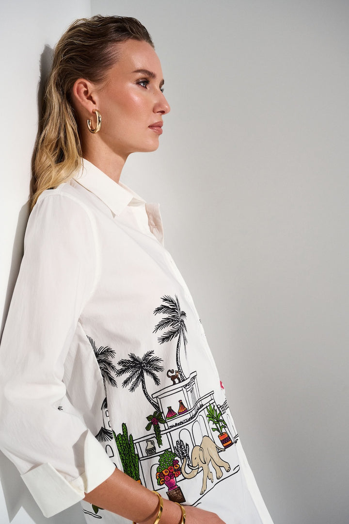 The expressive printed blouse Joseph Ribkoff | 252930