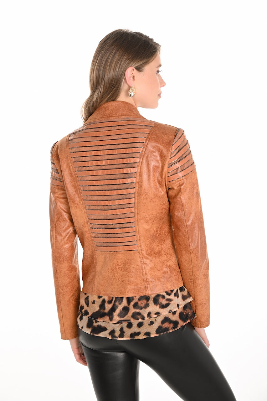La veste en cuir Frank Lyman | 253817