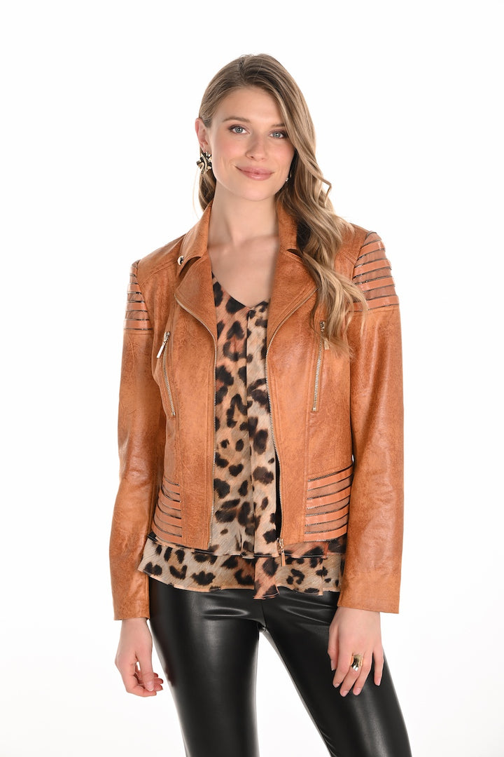 La veste en cuir Frank Lyman | 253817