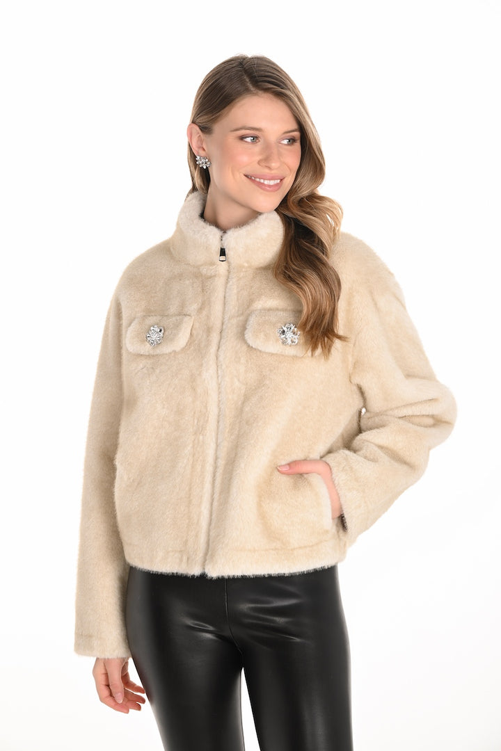 La veste en fausse fourrure Frank Lyman | 253874