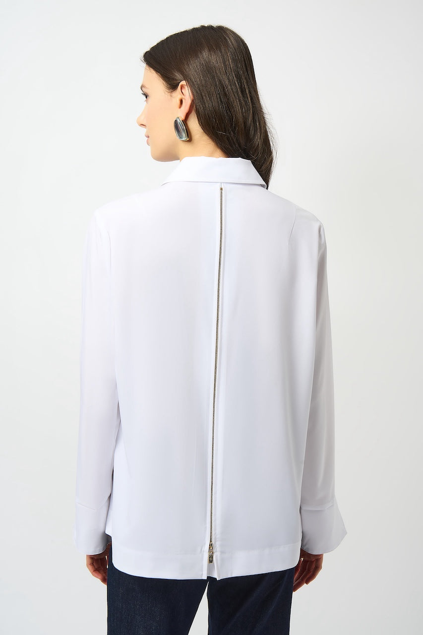 La blouse en popeline extensible Joseph Ribkoff | 253923