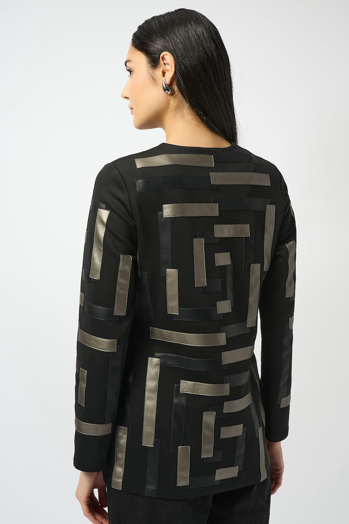 Blouson sans col en scuba Joseph Ribkoff |  253929