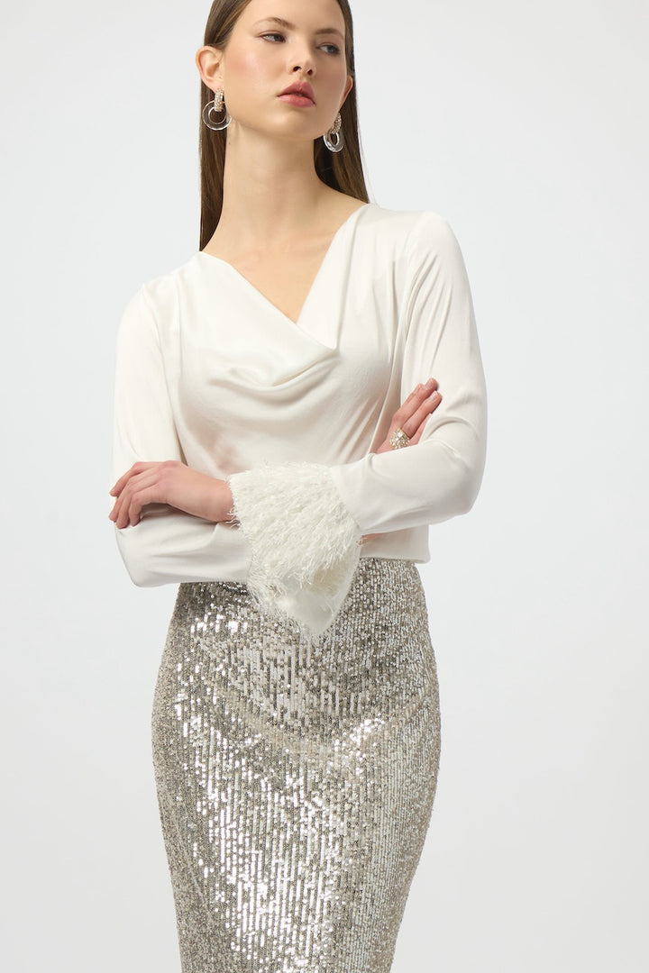 Le haut en satin Joseph Ribkoff | 254020