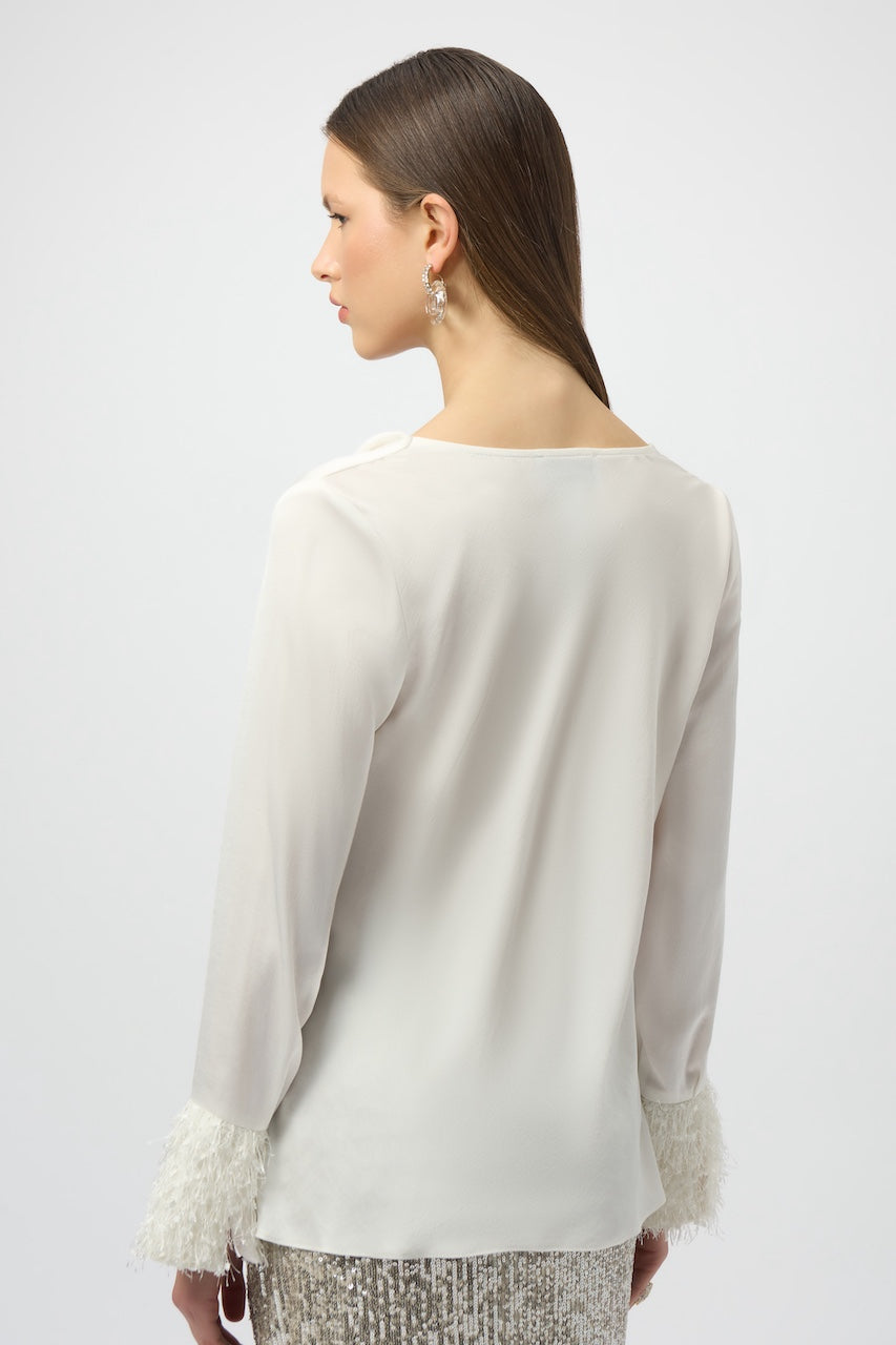 Le haut en satin Joseph Ribkoff | 254020