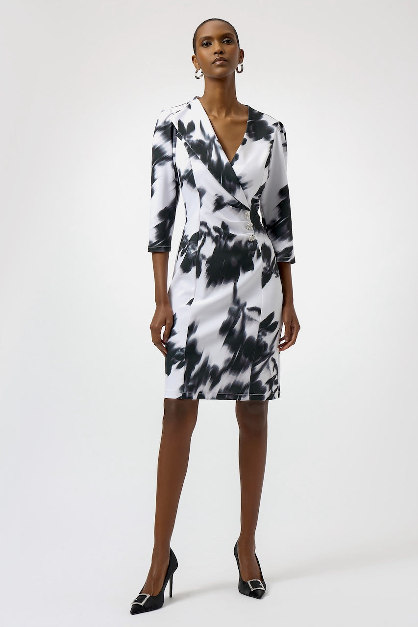La robe motif abstrait Joseph Ribkoff | Signature | 254171