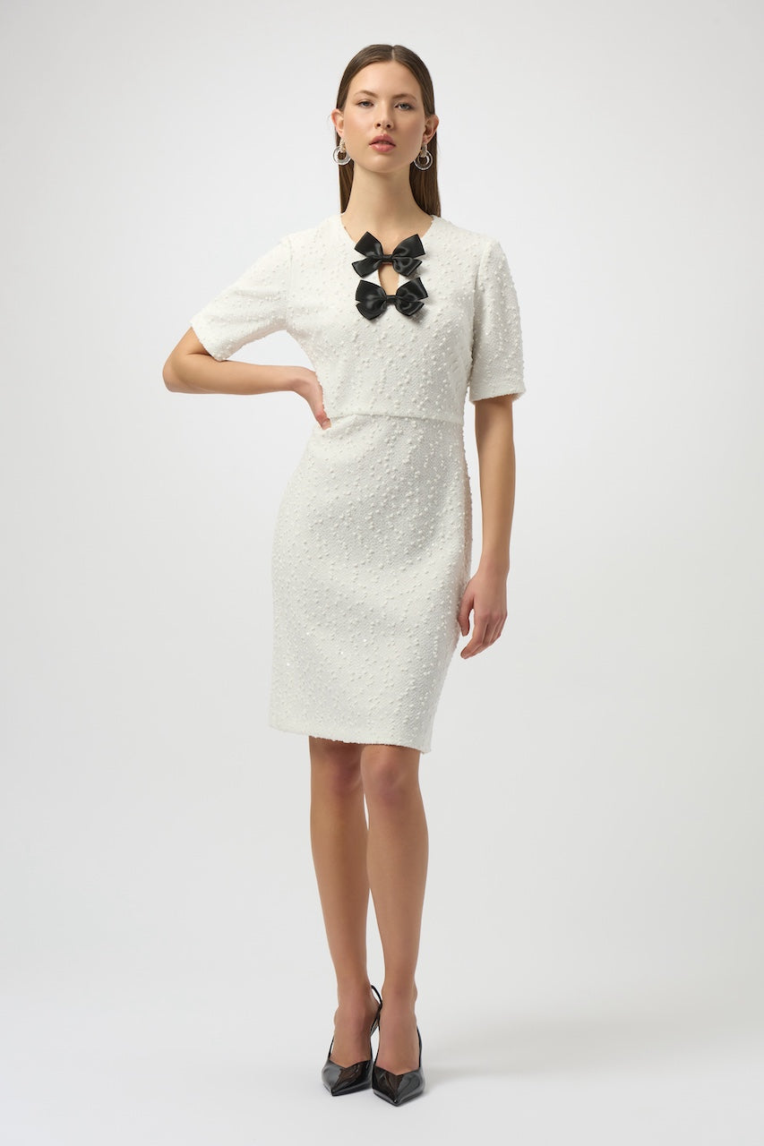 La robe droite tricot bouclé Joseph Ribkoff | 254177