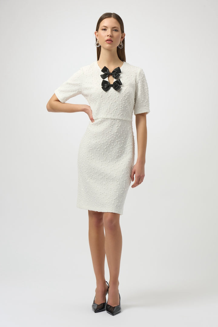 La robe droite tricot bouclé Joseph Ribkoff | 254177