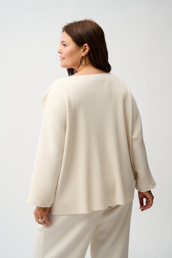 Le haut boxy en crêpe scuba Joseph Ribkoff | Hots |254210