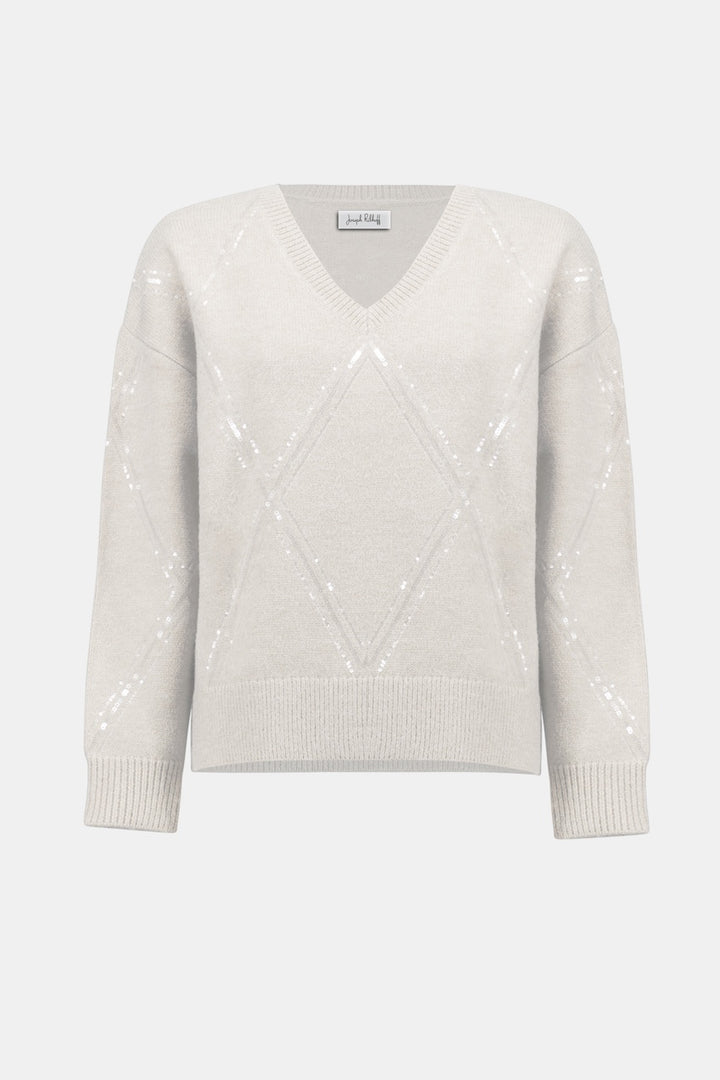 Le chandail en tricot avec paillettes Joseph Ribkoff | 254949