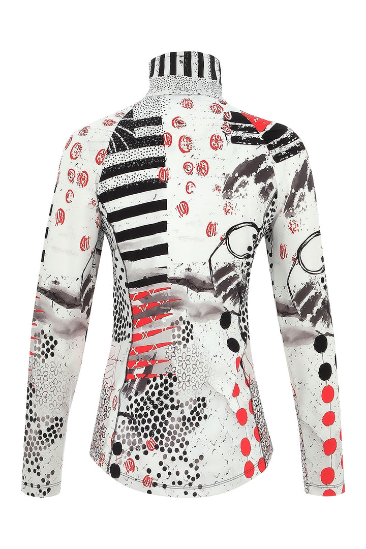 The Dolcezza abstract print jacket | 25757