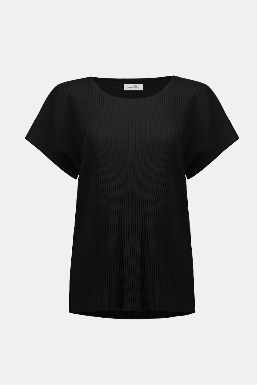 Le haut boxy en crêpe scuba plissé Joseph Ribkoff | 261192