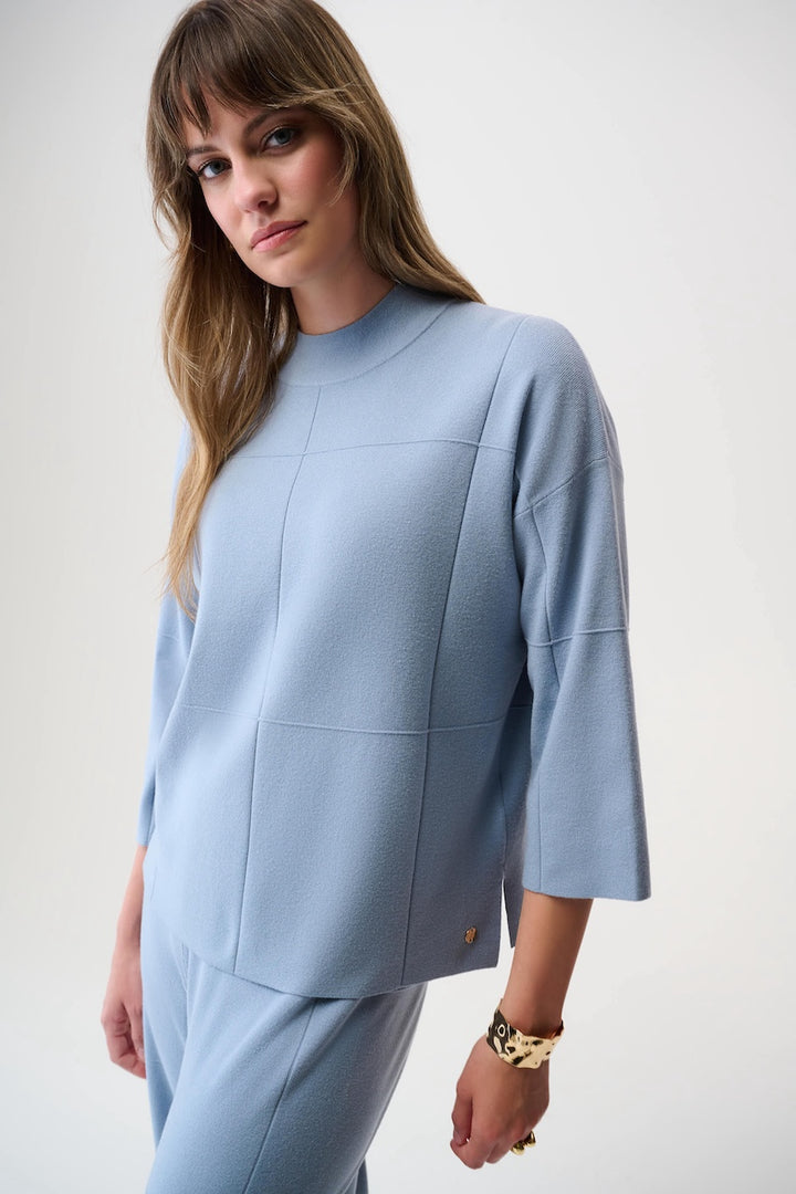 Le tricot coupe droite col montant Joseph Ribkoff | 261981