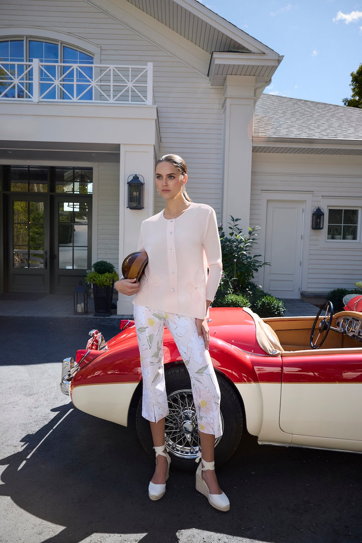 Le pantalon floral Frank Lyman | 266156