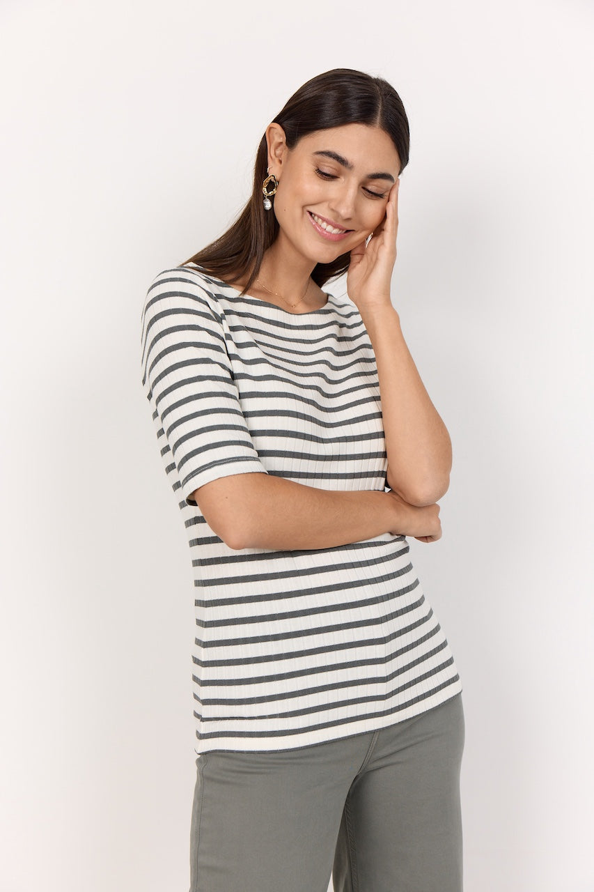 Soya Concept Boat Neck Top | 26925