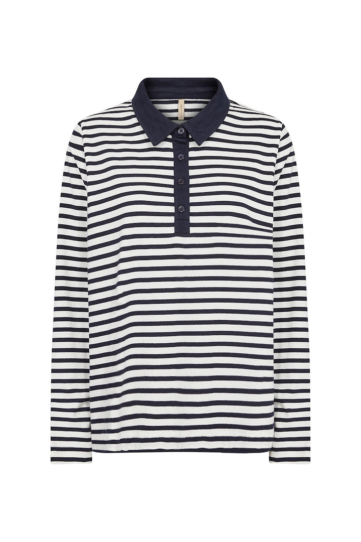 Le polo motif rayé Soya Concept | 27443