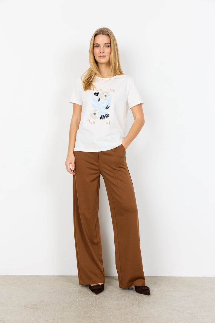 Le t-shirt imprimé floral Soya Concept | 27459