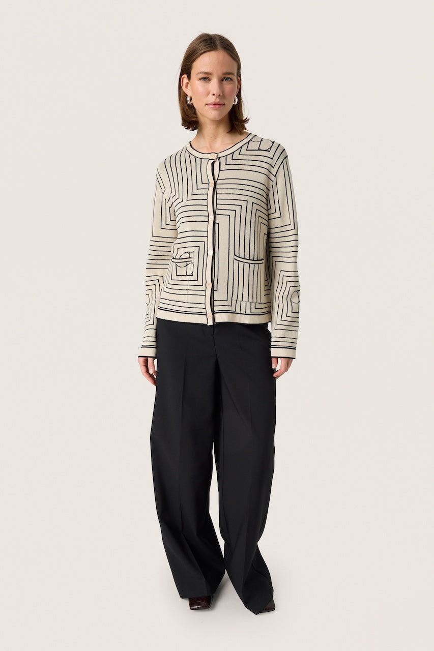 Le cardigan motif sophistiqué Soaked | 30408394