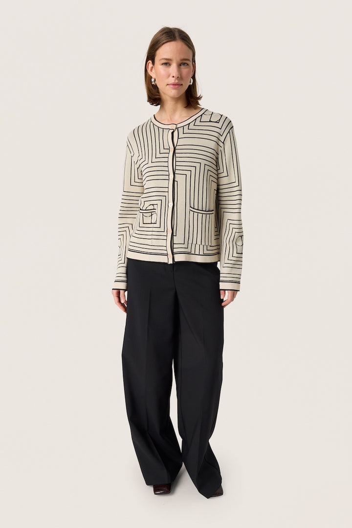 Le cardigan motif sophistiqué Soaked | 30408394