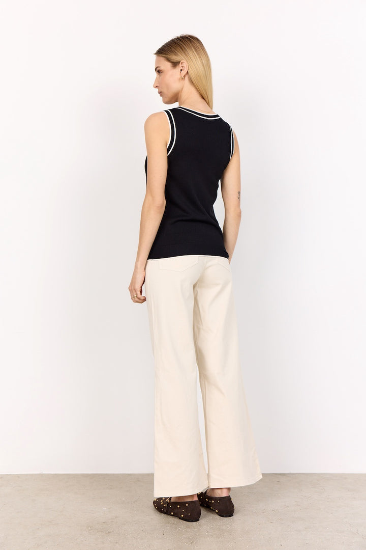 La camisole bord contrastant Soya Concept| 33526